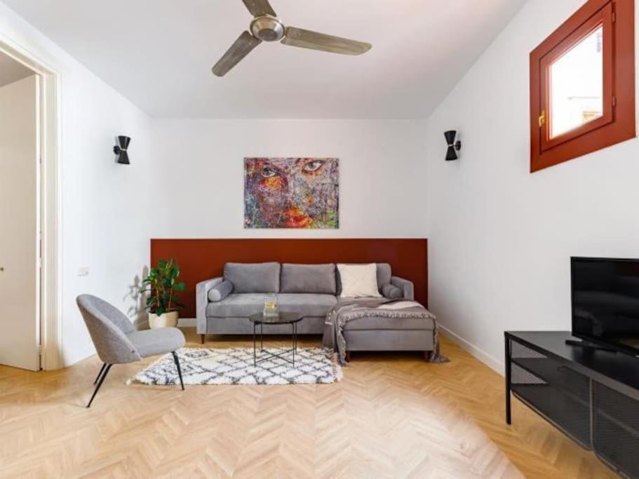 Spacious Apartment In The Gothic Barcellona Esterno foto