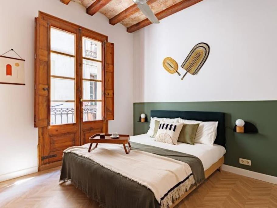 Spacious Apartment In The Gothic Barcellona Esterno foto